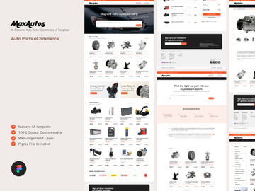 MaxAuto – AI-Powered Auto Parts eCommerce