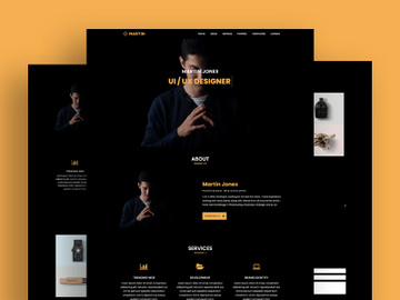 Personal Portfolio Bootstrap Template