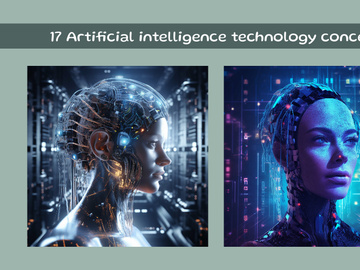 Artificial intelligence technology concept