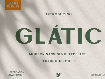 Glatic Modern Sans Serif