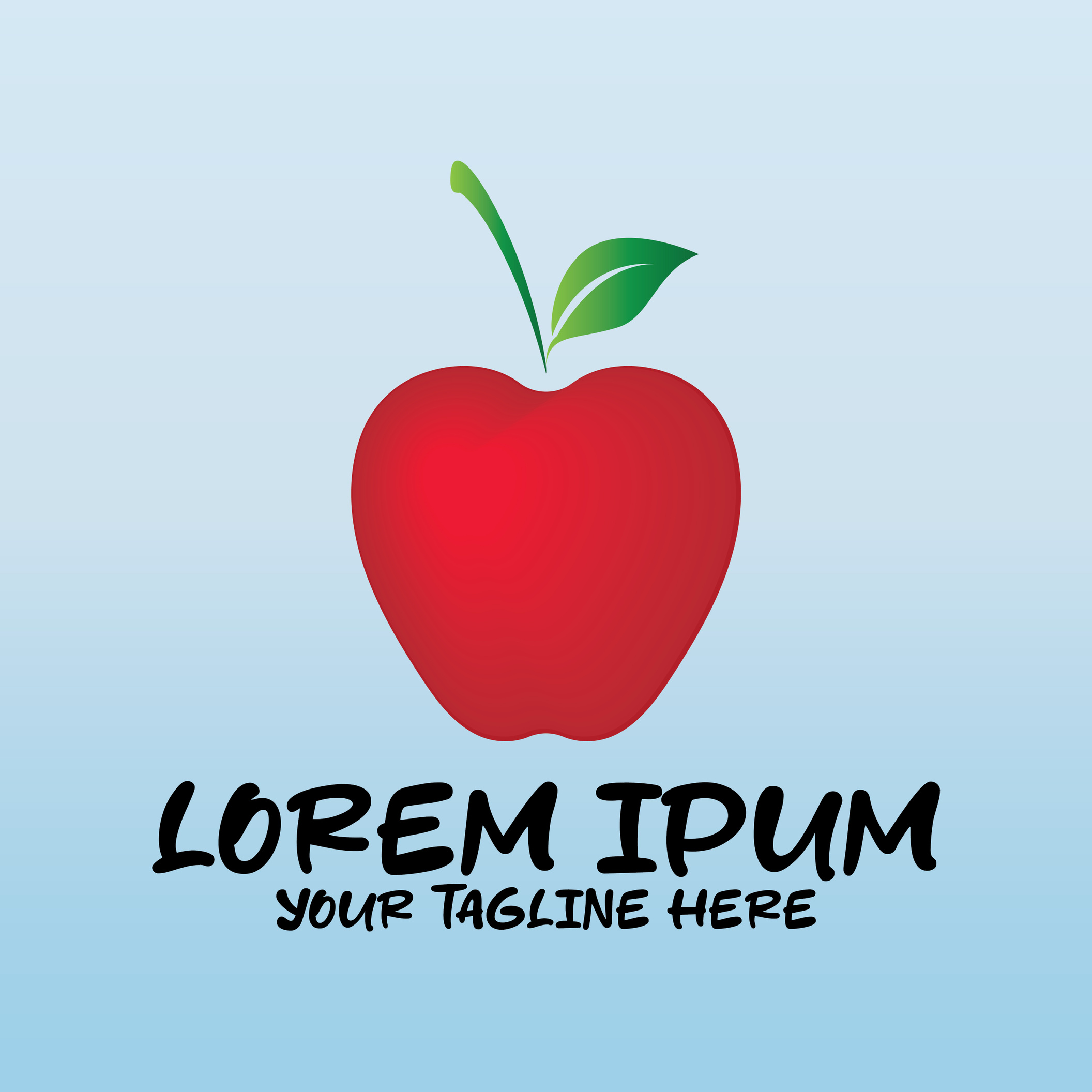 Apple logo design
