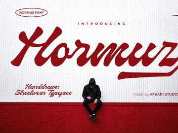 Hormuz - Bold Script Handwritten Streetwear Font