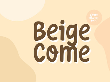 Beige Come