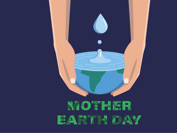 Earth day Instagram template