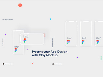 iPhone 11 Free Clay Mockup