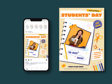 World Students Day Flyer