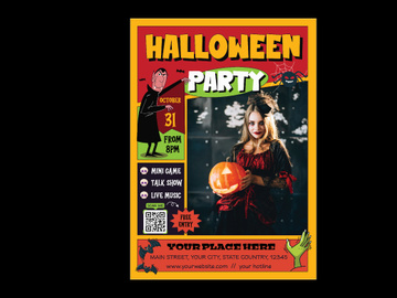 Halloween Party Flyer