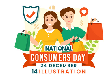 14 National Consumer Day Illustration