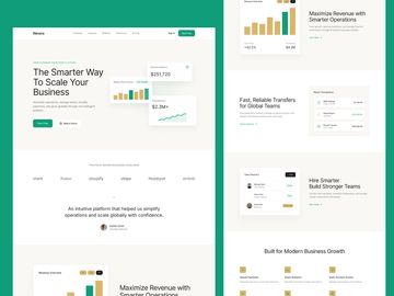 Nexora SaaS Website Design | Smart Business Operations Platform