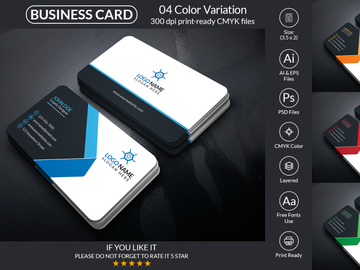 Corporate Business Card Design Template