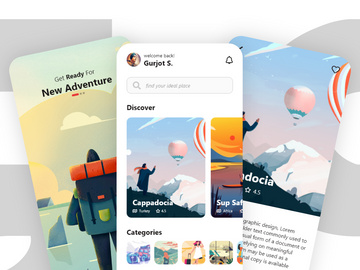 Travel.io App Design