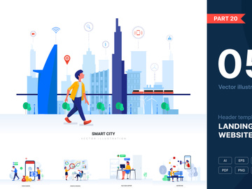 [Part 20] Website illustrations set