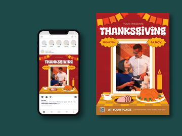 Thanks Giving Day Flyer