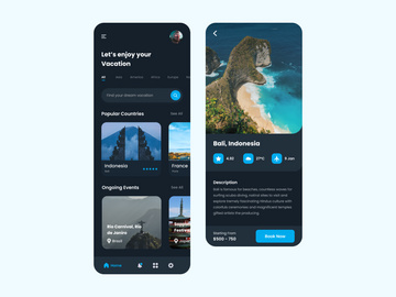 Travel UI Design