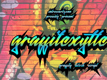 Graffitexytte Graffiti Font