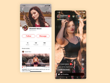 Video Streaming App UI