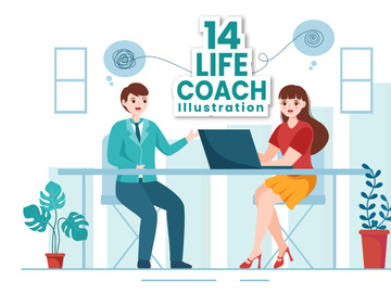 14 Life Coach Illustration