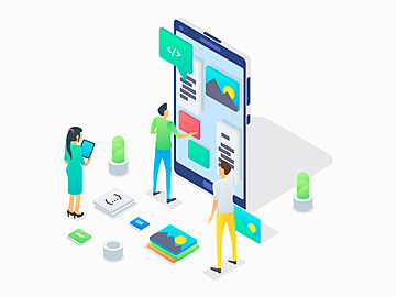 Technology Flat Illustration