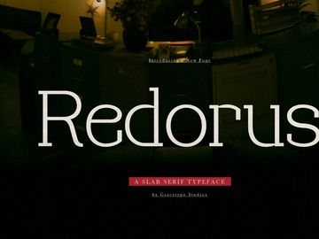 Redorus | Slab Serif Typeface