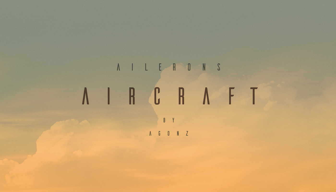 Ailerons Typeface