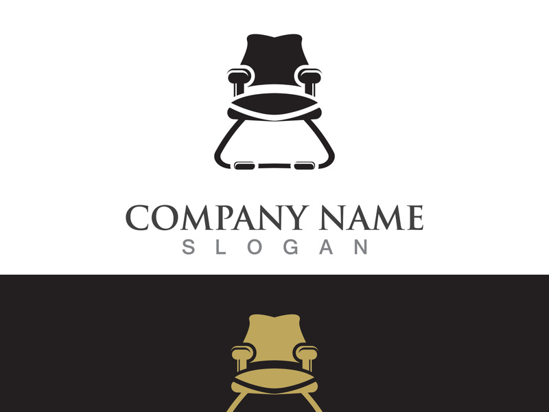 Chair furniture logo image creative design modern vector EpicPxls