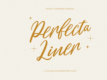 Perfecta Liner - Handwritten Script