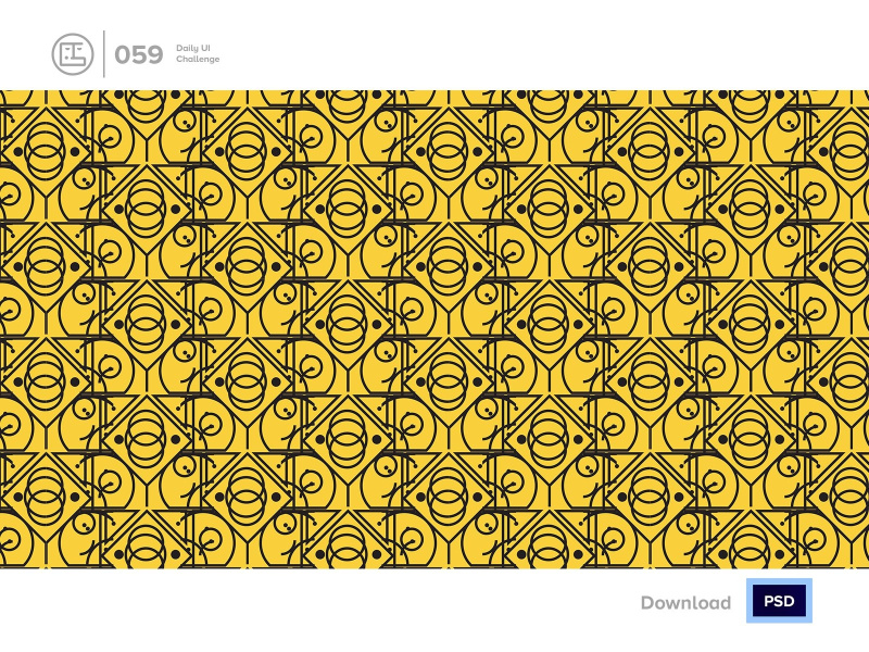 Background Pattern | Daily UI challenge - 059/100 by George ~ EpicPxls