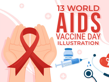13 World Aids Vaccine Day Illustration
