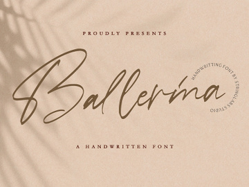 Ballerina - Signature Script Font