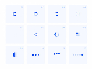 SpinThatShit: A set of SCSS mixins for single element loaders