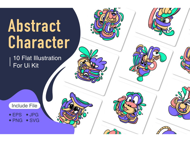 Abstract Character Doodle by Twiri ~ EpicPxls