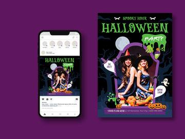 Halloween Party Flyer