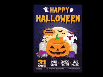 Halloween Day Flyer