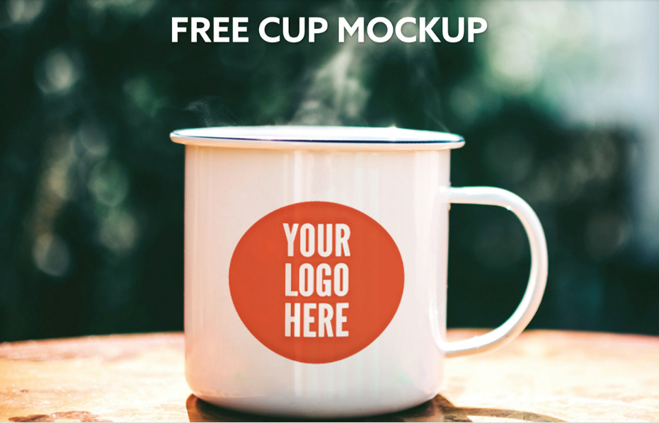 免费杯子模拟图(Free Cup Mockup)插图