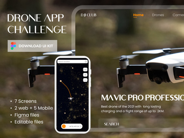 Drone app design