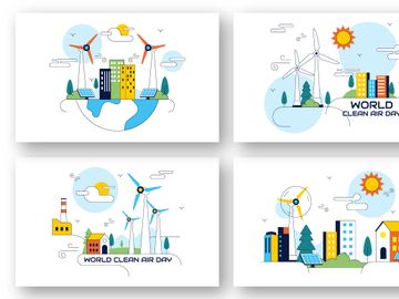 10 World Clean Air Day Illustration