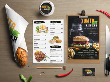 Restaurant Food Menu Template
