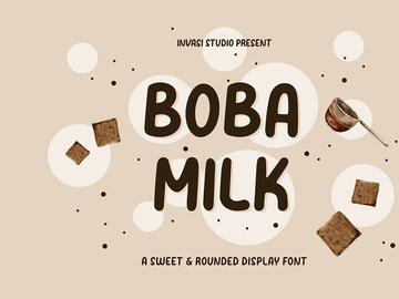 Boba Milk - Sweet & Rounded