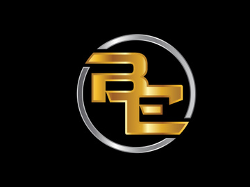 Initial Letter B E Logo Design Vector. Graphic Alphabet Symbol For Corporate Business Identity