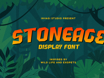 Stoneage | Display Font