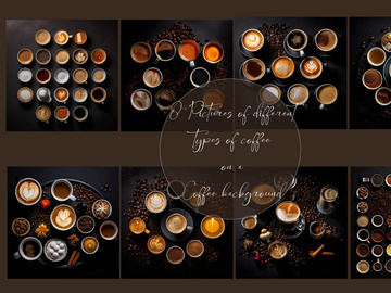 Different coffee sort  presentation