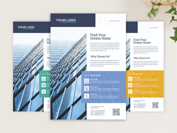 Modern Real Estate Flyer Template