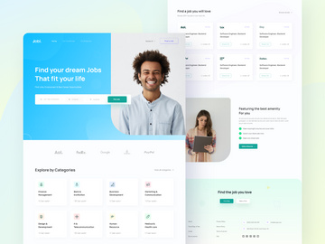 Jobi. Landing Pages
