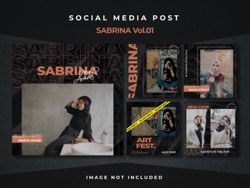 Social Media Post Square Creator