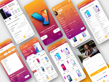 Mobile Portal or Find Latest mobile phone in market App UI Kit