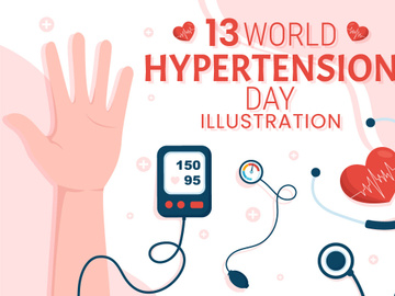 13 World Hypertension Day Illustration