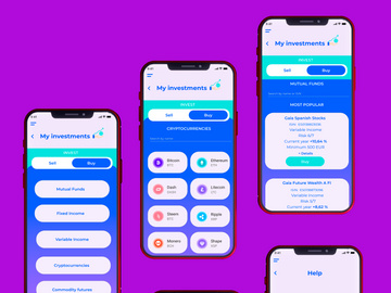 Modern Wallet & Finance App UI Kit