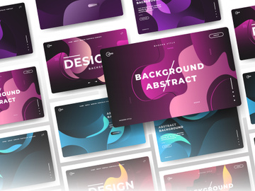 Abstract trendy gradient background