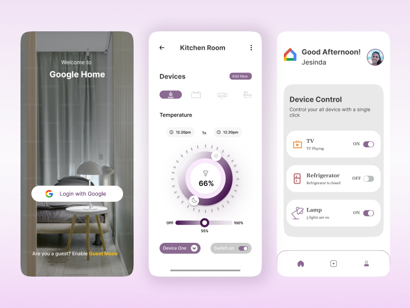 Google Home Redesign by Designist ~ EpicPxls