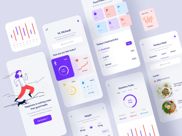 Fitness Activity Mobile Application Design